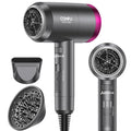 CONFU 1600W Ionic Hair Dryer with Diffuser & Concentrator