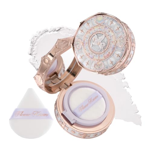 Flower Knows Knight Unicorn Cloud Loose Setting Powder - Talc-Free, 24H Oil Control