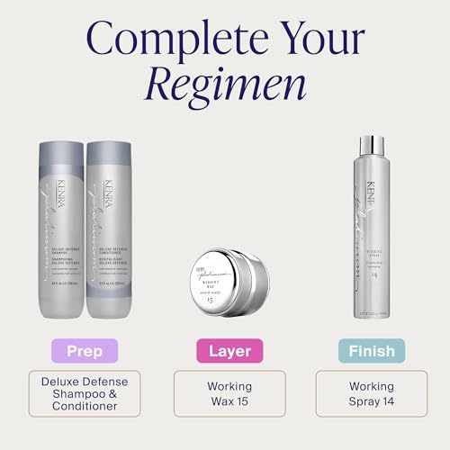 Kenra Professional Platinum Working Spray 14 50% VOC Flexible Hold Non-Sticky Hair Spray - Fast-Drying, Volume & Shine, All Hair Types