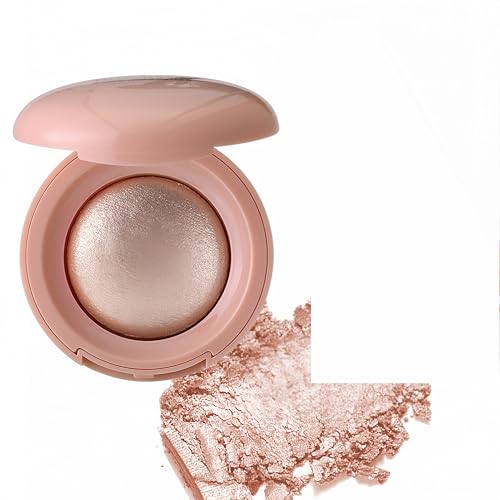 Baked Highlighter Powder Palette - Buildable Shimmer Glow