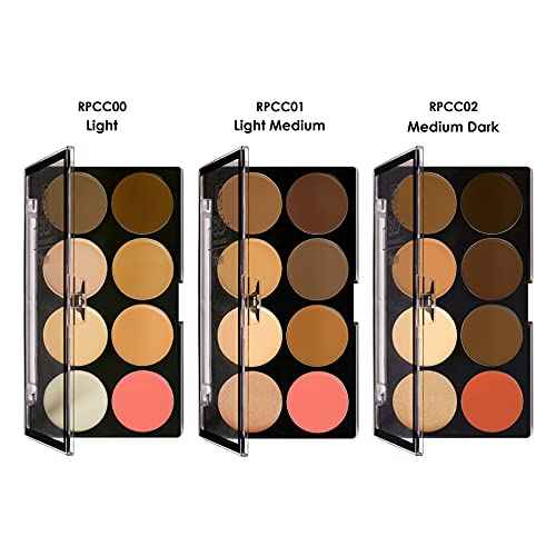 Ruby Kisses 3D Cream Contour Artist Set 3 Pack (Light, Light Medium, Medium Dark)