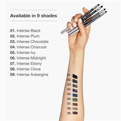 Clinique Quickliner For Eyes Intense Eyeliner Pencil | Water Resistant, Smudge Resistant + Safe For Sensitive Eyes | 10 Shades