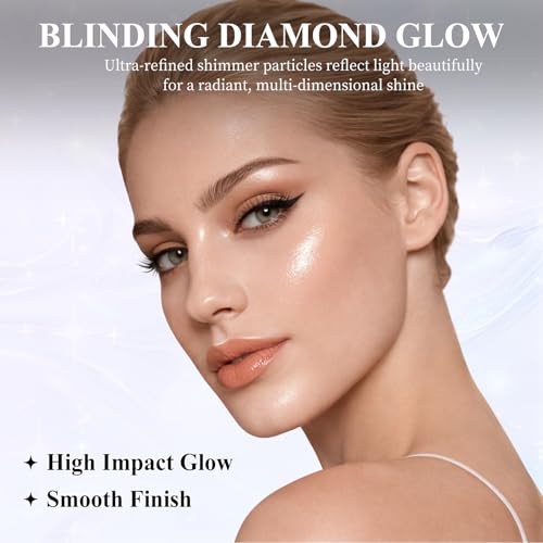 UCANBE Shell Gel-to-Powder Shimmer Highlighter - Buildable Luminous Glow