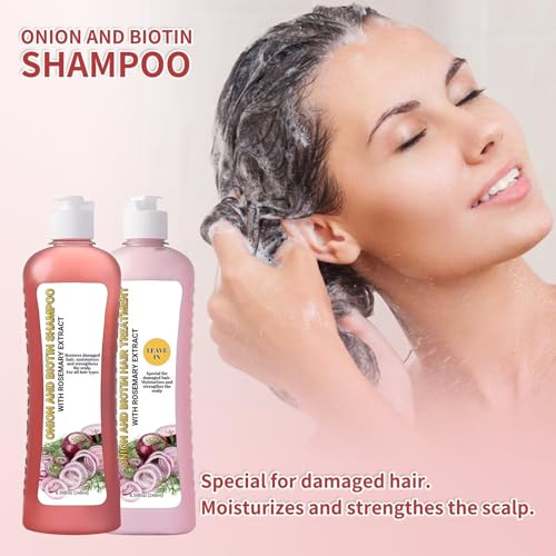 Onion & Rosemary Shampoo for Hair Growth and Shine - LMDGDS
