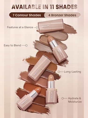 SHEGLAM Buttery Buff Contour & Bronzer Stick Golden Sun