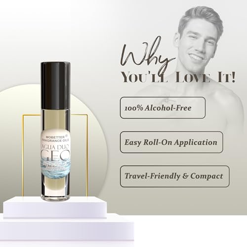 Agua Duo Geo Men Fragrance Body Oil Roll-On