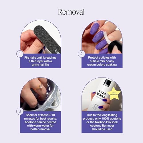 Nailboo Dip Powder Nail Kit Bundle with 3 Colors & Liquids - No UV Needed