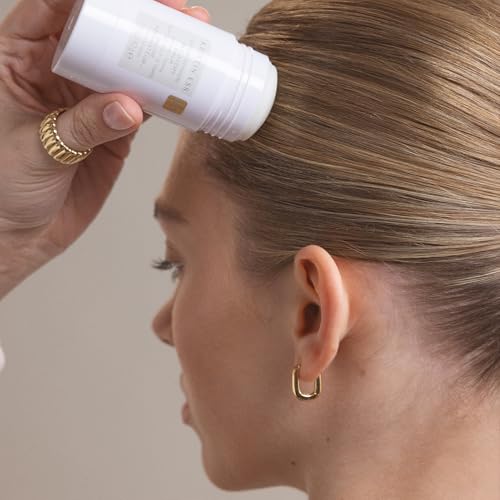 Kristin Ess Hair Recovery Balm Treatment for Damaged Hair + Slick Back Styles - Ponytails, Buns with Coconut and Castor Oils, Edge Control, Restores Shine and Softens, Clean Girl Essentials 2oz