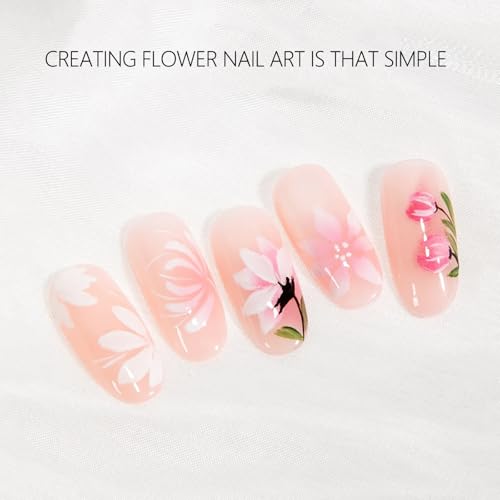 3-Piece Nail Art Brush Set for Gel & Acrylic Nails