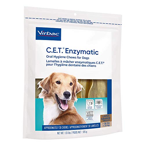 Virbac CET Enzymatic Oral Hygiene Chews for Dogs