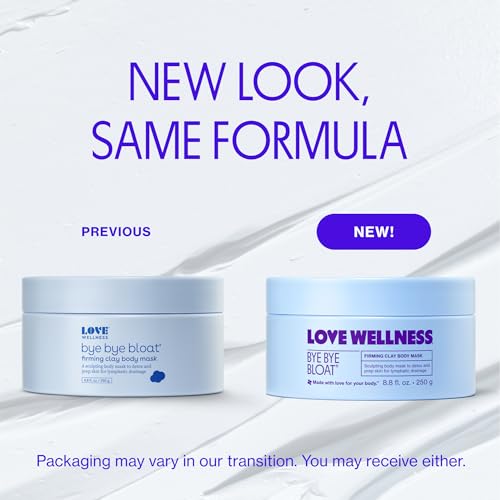 Bye Bye Bloat Firming Clay Body Mask 250g | Lymphatic Drainage