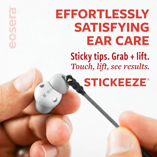 Stickeeze Adhesive Cleaning Swabs for Earbuds & Hearing Aids
