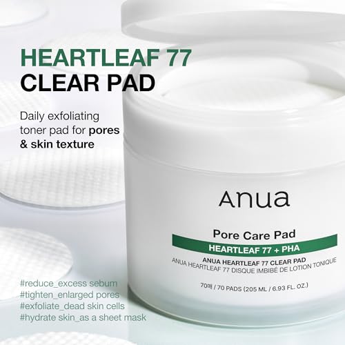 Anua Heartleaf 77 Exfoliating Toner Pads - 70 Pads