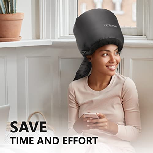 Granteva Hooded Hair Dryer with Headband - Fast Drying & Deep Conditioning