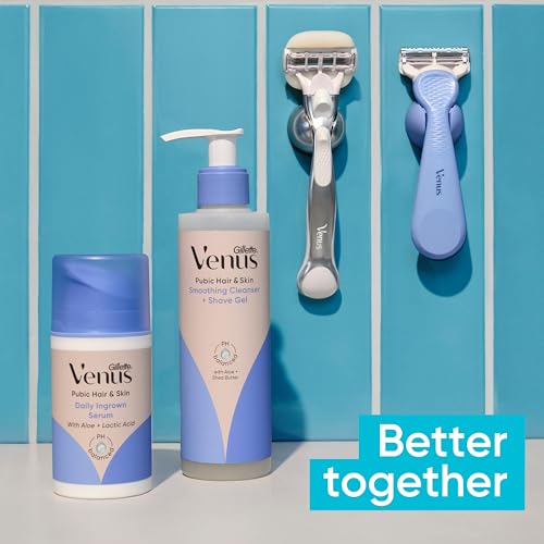 Women's Intimate Grooming Razor with 3 Refills - Anti-Irritation