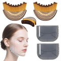 2PCS Lymphatic Contour Face Brush,3-in-1 Lymphatic Drainage Massager&Sculpting Tool,Ultra-Soft Facial Brush for Puffiness Relief & Glowing Skin,Portable Lymphatic Drainage Tool