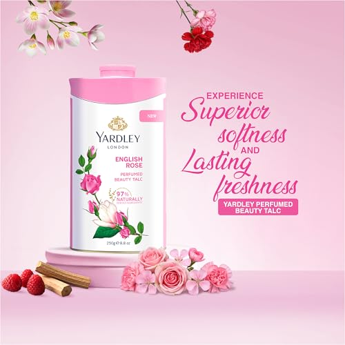 Yardley English Rose Perfumed Talc Powder 250g