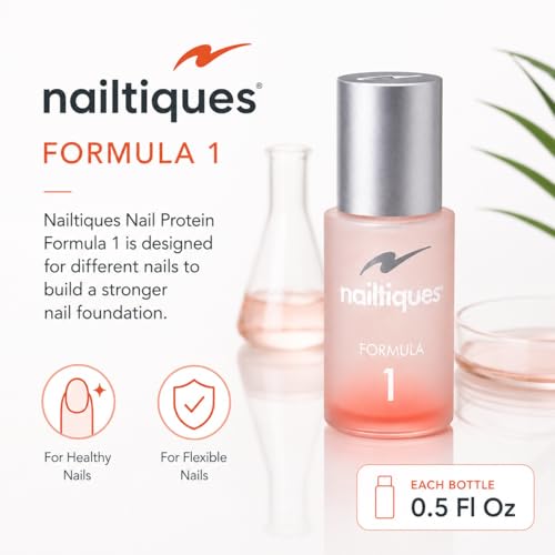 Nailtiques Formula 1 Nail Protein Treatment for Stronger Nails - 0.5 oz