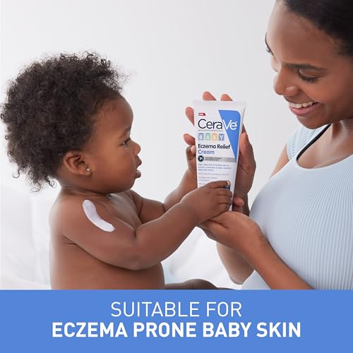 CeraVe Baby Eczema Relief Cream 5oz with Colloidal Oatmeal & Vitamin E - Hypoallergenic