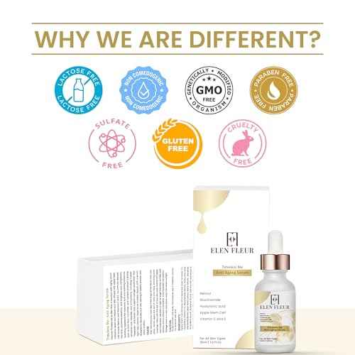 Retinol Collagen Serum ? Hydrating & Firming Face Serum with Hyaluronic Acid, Niacinamide, Vitamin C & E ? Promotes Smooth, Radiant & Elastic Skin ? 30ml