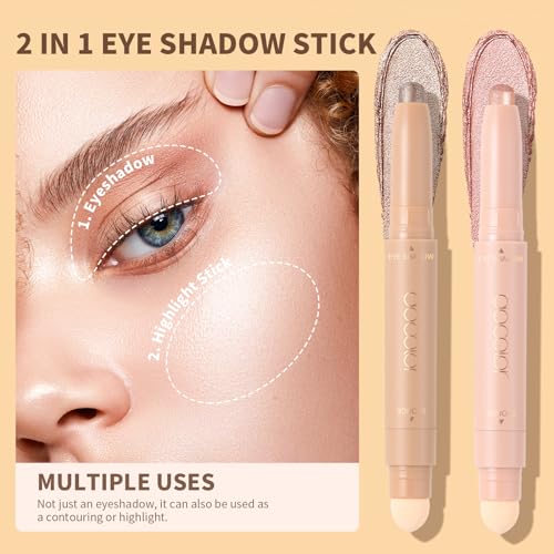 Docolor Waterproof Eyeliner Pen + 2 Eyeshadow Sticks Set