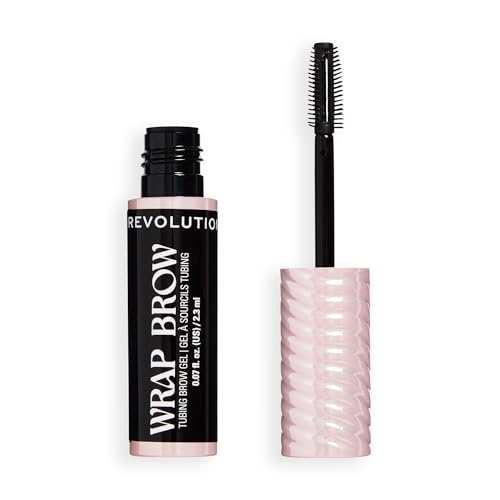Revolution Wrap Brow Tinted Eyebrow Gel - Ebony Black