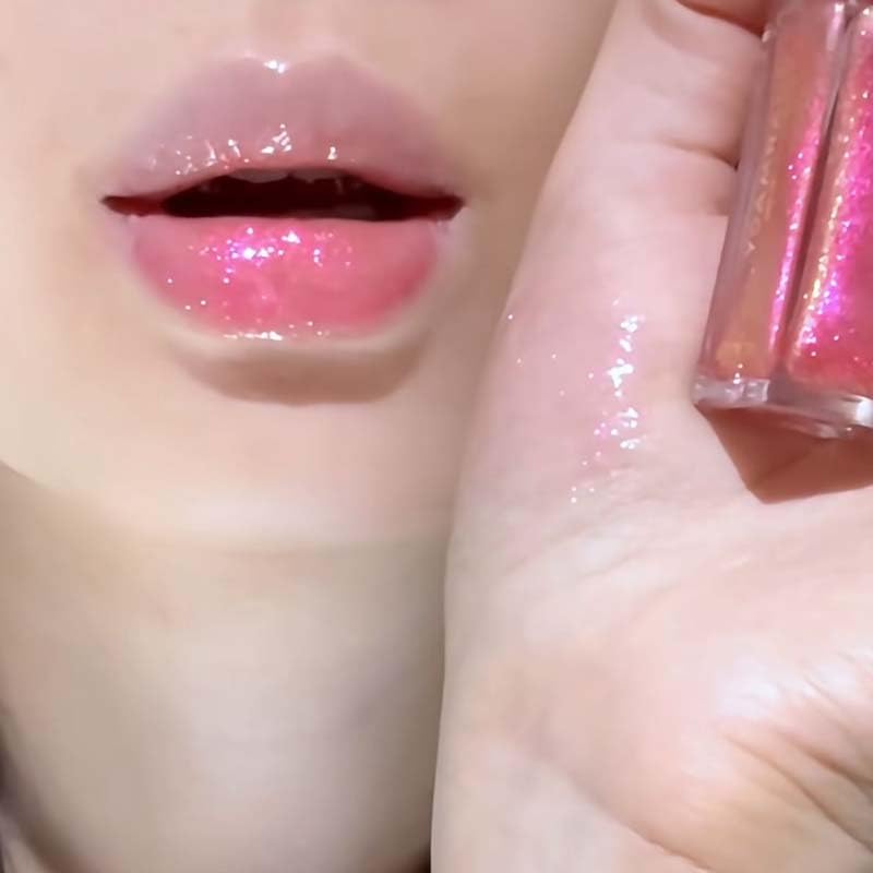Diamond Lip Gloss Set - 3 Colors Shimmery Glitter, Long Lasting