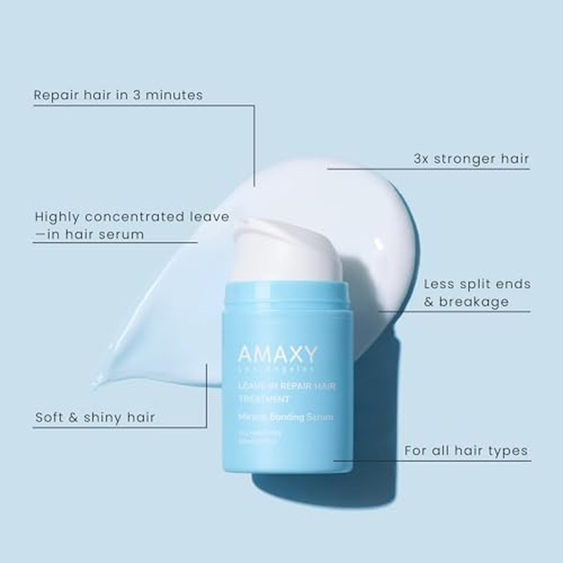 AMAXY Miracle Bonding Serum - Leave-In Hair Repair Treatment