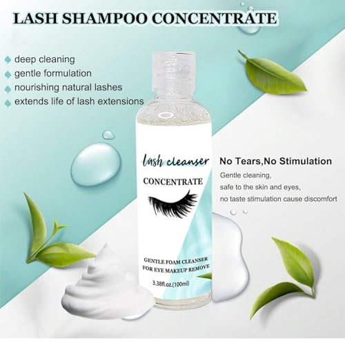 100ml Lash Shampoo Concentrate - Makes 30 Bottles