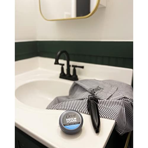 Dove Men+Care Ultra Hydra Cream, Face, Hands and Body care, All Skin Types, 6 Pack of 2.53 Oz Each