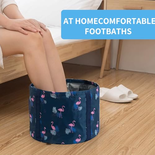 Portable Multifunctional Collapsible Foot Spa Bucket - 25L