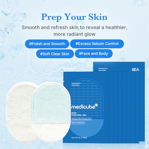 Medicube Zero Pore Peel Pads - Exfoliating Face & Body Pads