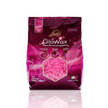 Italwax Cherry Pink Glowax - 400g / 14.10 oz - Hard wax beads for hair removal - Synthetic formulation ideal for sensitive skins - Recommended for delicate areas