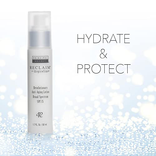 Principal Secret ? Reclaim with Argireline ? Revolutionary Anti-Aging Lotion ? Green & White Tea Antioxidant Broad Spectrum SPF 15 ? 1.7 Ounces