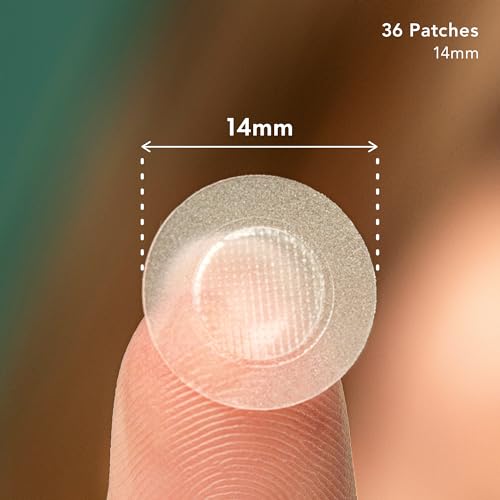 Rael Pimple Patches, Miracle Microcrystal Spot Cover - Hydrocolloid Acne Pimple Patch with Tea Tree Oil, Early Stage Zits and Blemish, Korean Skin Care (36 Count)