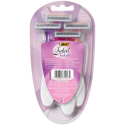 Bic Soleil Shaver Lavande Size 4ct Bic Soleil Shaver Lavender 4ct Ea (Pack of 2)