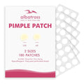 Albatross Health New England Invisible Pimple Patches for face, plain Hydrocolloid Acne Patches, HSA FSA eligible, Spot Dots Cover, Zit Blemish Patch, 2 Sizes 180 Counts