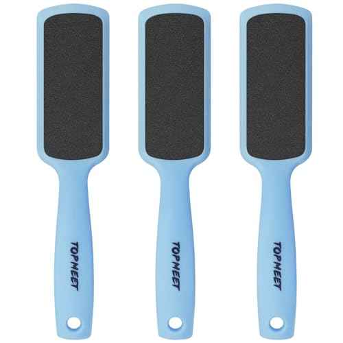 Foot File for Dead Skin - Dual Sided Foot Rasp Callus Removers, Professional Pedicure Tool for Soft, Smooth Feet (Blue)