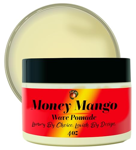 Black Lavish Essentials Money Mango 4oz Wave Pomade for Deep 360 Waves, Strong Hold & Shine
