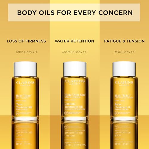 Clarins Tonic Body Treatment Oil | Stretch Mark Pregnancy Care | Skin Elasticity Is Improved After 28 Days* | Visibly Firms and Tones | Dermatologist Tested | Natural 100% Plant Extracts