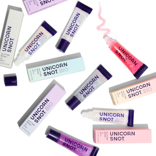 Unicorn Snot Holographic Glitter Lip Gloss – High-Shine Sparkle