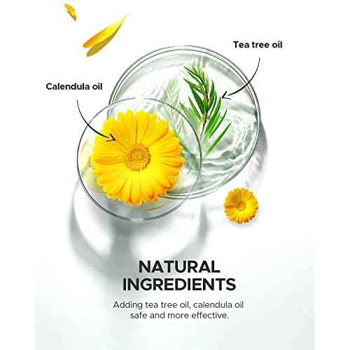 Pimple Patch (360 Counts 4 Sizes), Hydrocolliod Acne Patch for Face, Invisible Zit Patch with Tea Tree Oil & Calendula Oil, Blemish Patch