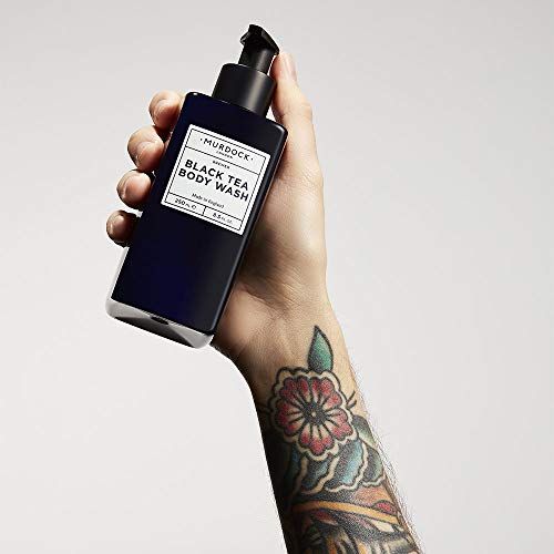 Murdock London Black Tea Natural Body Wash ? Refreshing & Hydrating Tea Tree Body Wash ? Non-Drying, Gentle Bath & Shower Gels ? 250ml