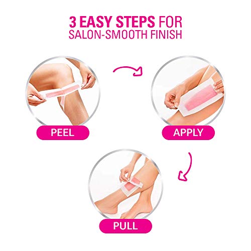 Veet Full Body Waxing Kit - Sensitive Skin (Pack of 20 Wax Strips)