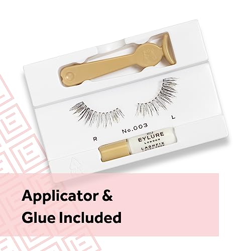 Eylure Naturals Accent 003 & Volume 005 Reusable Lashes Bundle with Glue