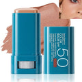 SPF 50 Sunscreen Blush Stick for Cheeks & Lips - Waterproof Cream Color Balm