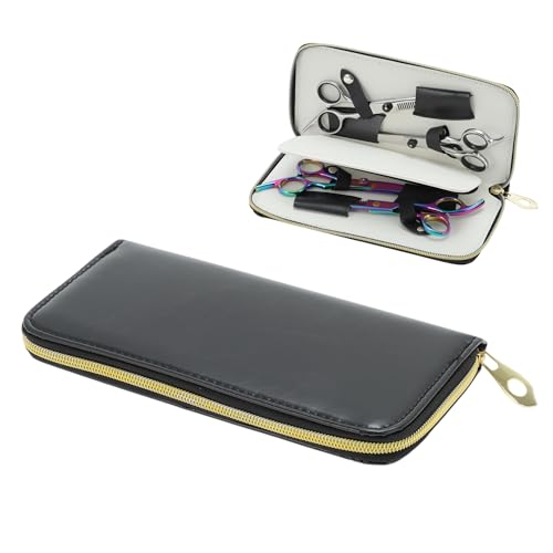 VOCOSTE Barber Scissors Pouch Bag - Holds 4 Scissors Under 6.5 in