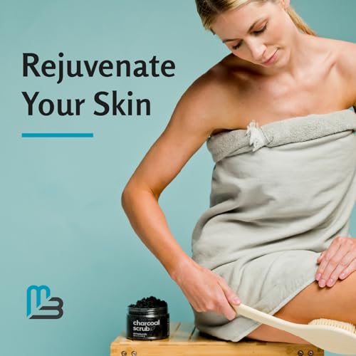 Charcoal Body Scrub with Collagen & Stem Cells