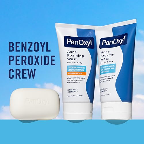 PanOxyl 4% Benzoyl Peroxide Acne Creamy Wash 6oz