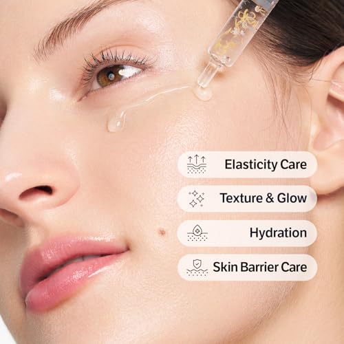SUNGBOON EDITOR Intensive Collagen Care Duo | for Wrinkles, Skin Tightening & Dry Skin | Silk Peptide Intensive Lifting Ampoule & Retinol Capsule Cream | Korean Skincare